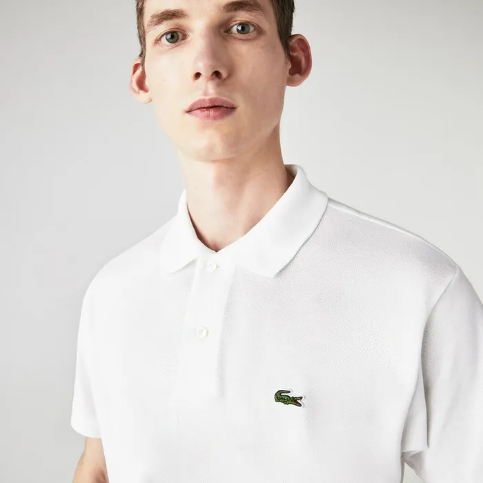 L1212 Polo White Mens Lacoste The Original Polo Gift for Friend