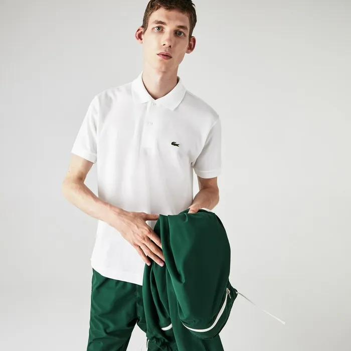 L1212 Polo White Mens Lacoste The Original Polo Gift for Friend