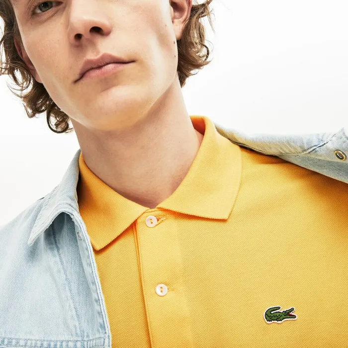 L1212 Polo Yellow Mens Lacoste The Original Polo Online