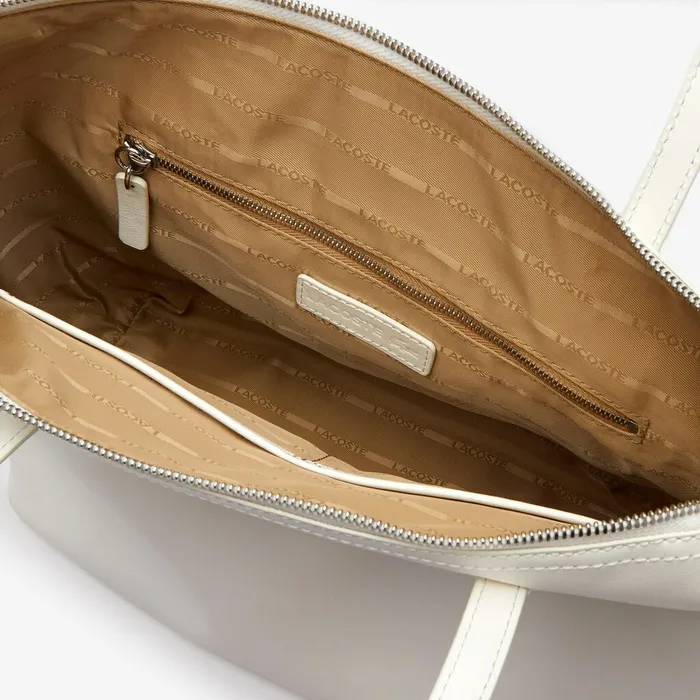 L1212 Small Leather Tote Bag Marshmallow Womens Lacoste Bags For Sale Online