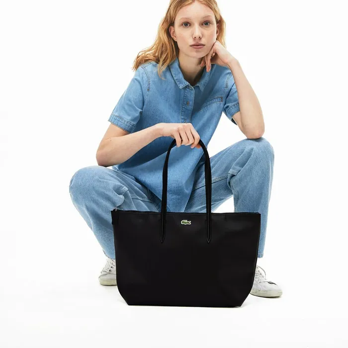 L1212 Tote Bag Black Womens Lacoste Bags For Sale
