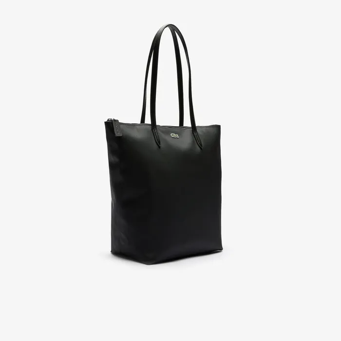 L1212 Vertical Tote Bag Black Womens Lacoste Bags Online