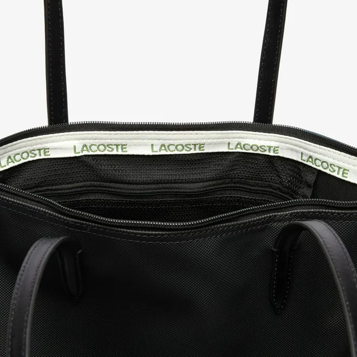 L1212 Vertical Tote Bag Black Womens Lacoste Bags Online