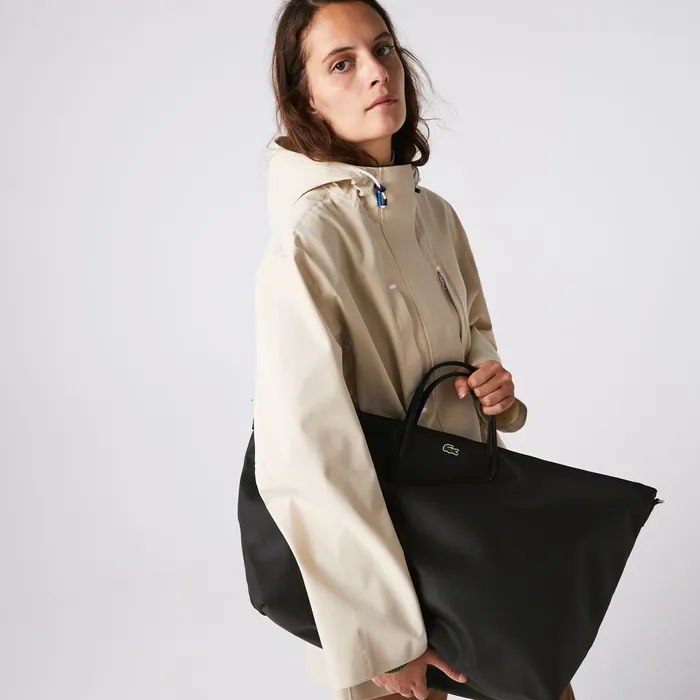L1212 Weekend Tote Bag Black Womens Lacoste Bags Shop