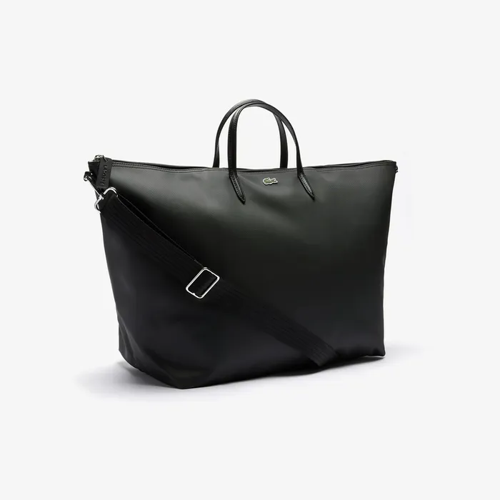 L1212 Weekend Tote Bag Black Womens Lacoste Bags Shop