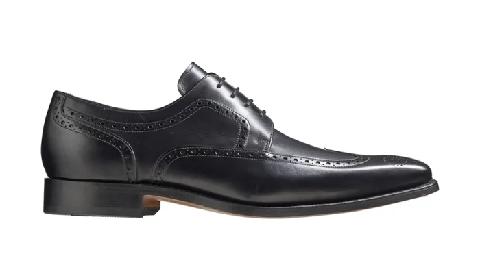 Larry 8211 Black Calf Mens Barker Shoes Brogues