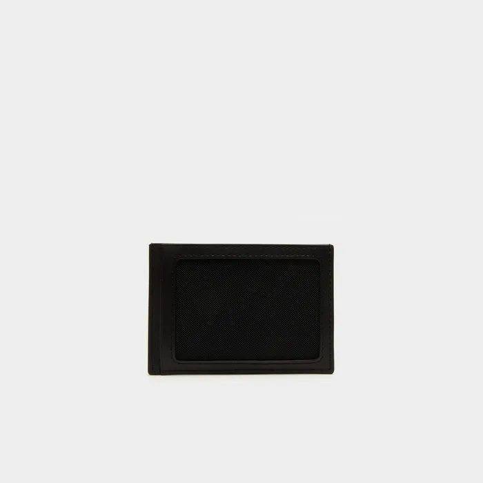Leather Wallet and Card Holder Boxed Gift Set Black Mens Lacoste Small Leather Goods Cheap On Sale