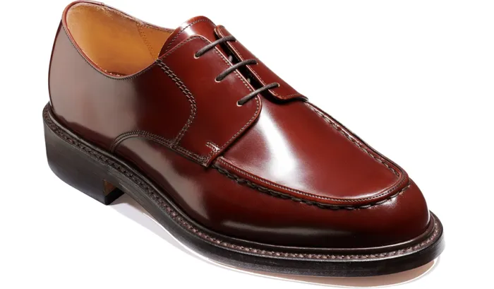 Lee 8211 Wood Brown Cobbler Mens Barker Shoes Derbys