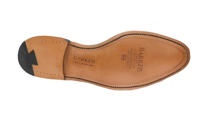 Lerwick 8211 Antique Rosewood Calf Mens Barker Shoes Brogues