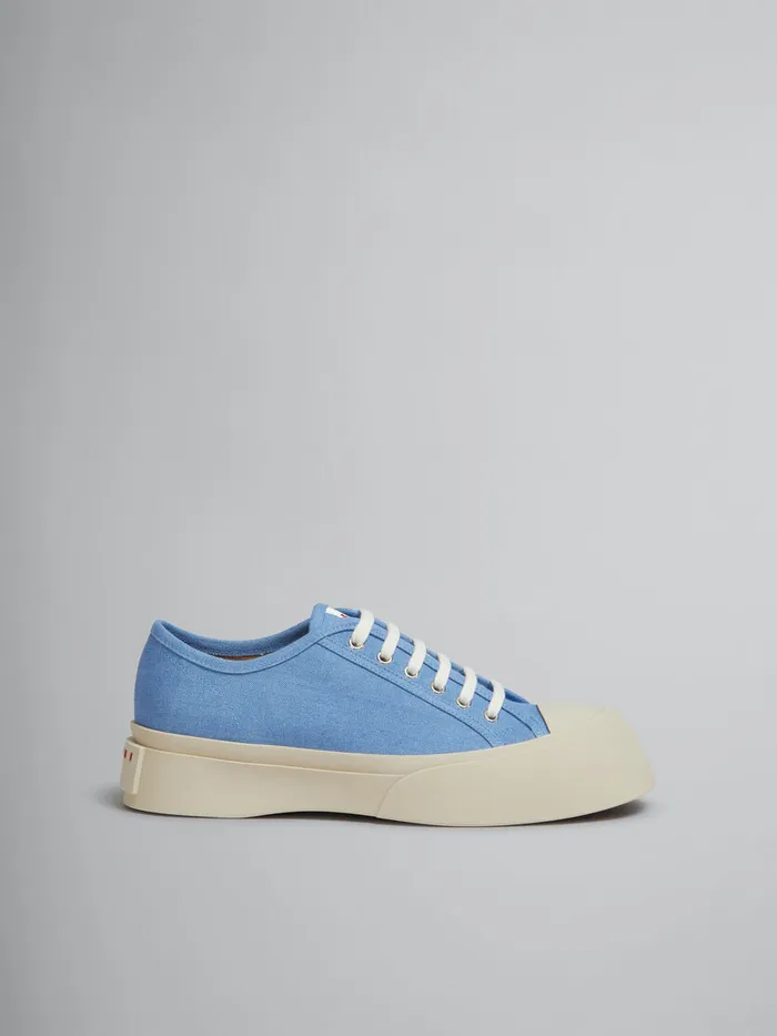 Light Blue Denim Pablo Laceup Sneaker Men Marni Sneakers