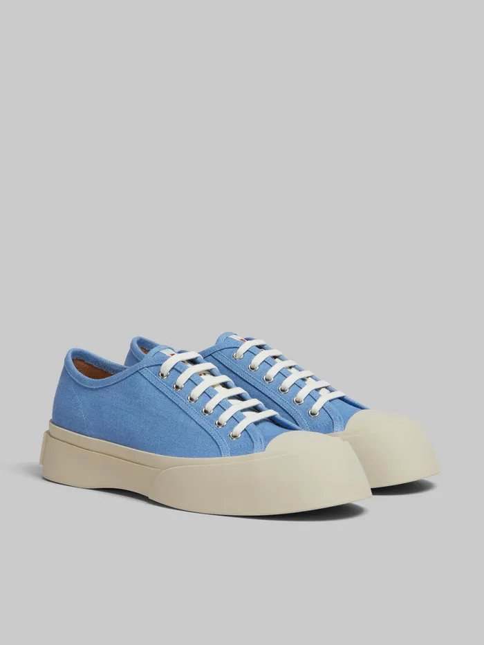 Light Blue Denim Pablo Laceup Sneaker Men Marni Sneakers