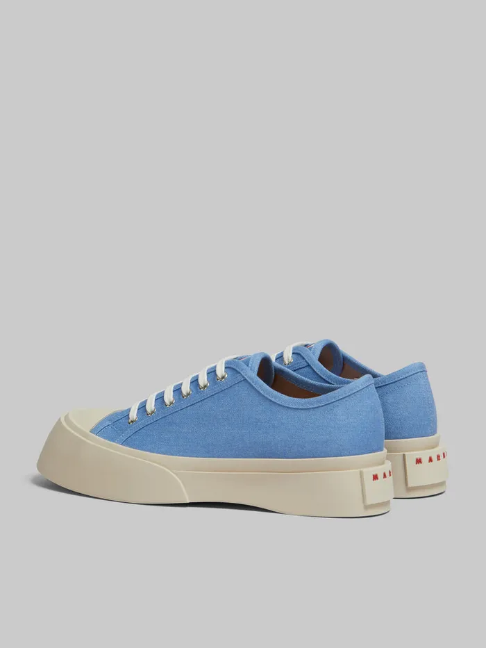 Light Blue Denim Pablo Laceup Sneaker Men Marni Sneakers