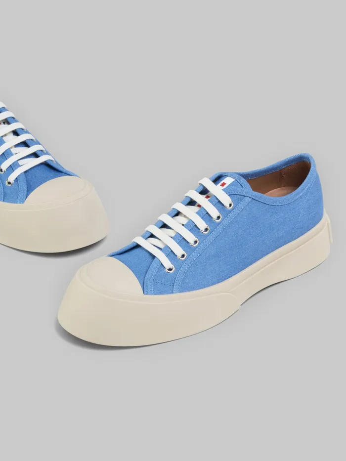 Light Blue Denim Pablo Laceup Sneaker Men Marni Sneakers