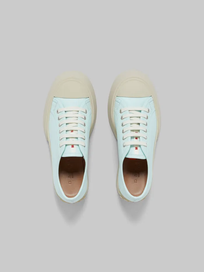 Light Blue Nappa Leather Pablo Laceup Sneaker Women Marni Pablo