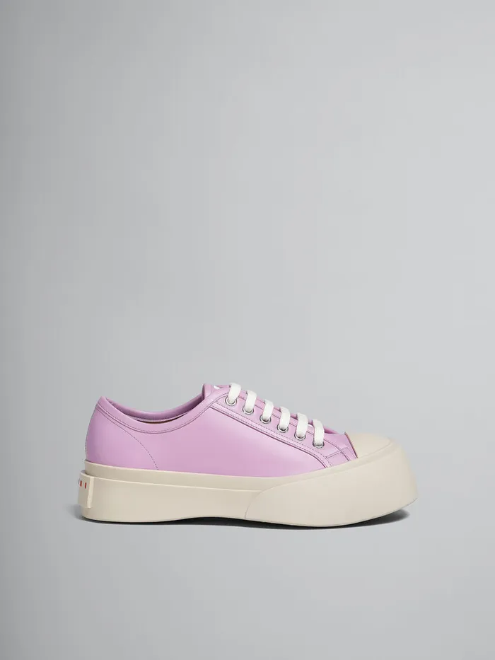 Lilac Nappa Leather Pablo Laceup Sneaker Women Marni Pablo