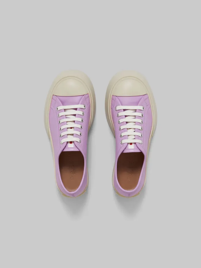 Lilac Nappa Leather Pablo Laceup Sneaker Women Marni Pablo