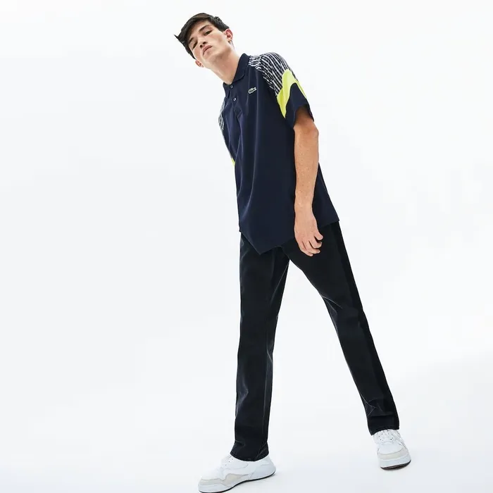 LIVE Straight Cut 5Pocket Cotton Jeans Black Mens Lacoste Pants and Shorts Casaul LIVE Straight Cut 5Pocket Cotton Jeans Black Mens Lacoste Pants and Shorts Casaul