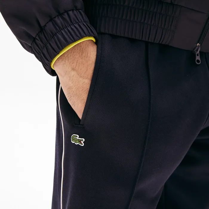 LIVE VintageInspired Sweatpants Blue Mens Lacoste Pants and Shorts Online Store