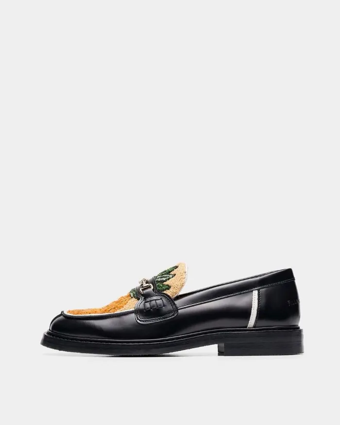 Loafer Ananas Black MenWomen Filling Pieces Loafers and Dress Shoes