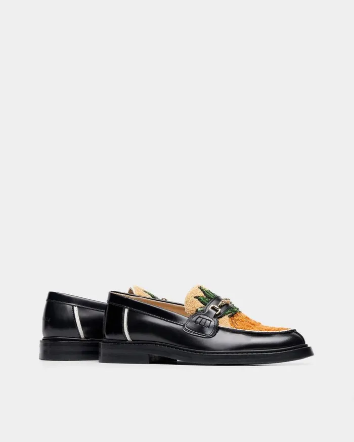 Loafer Ananas Black MenWomen Filling Pieces Loafers and Dress Shoes