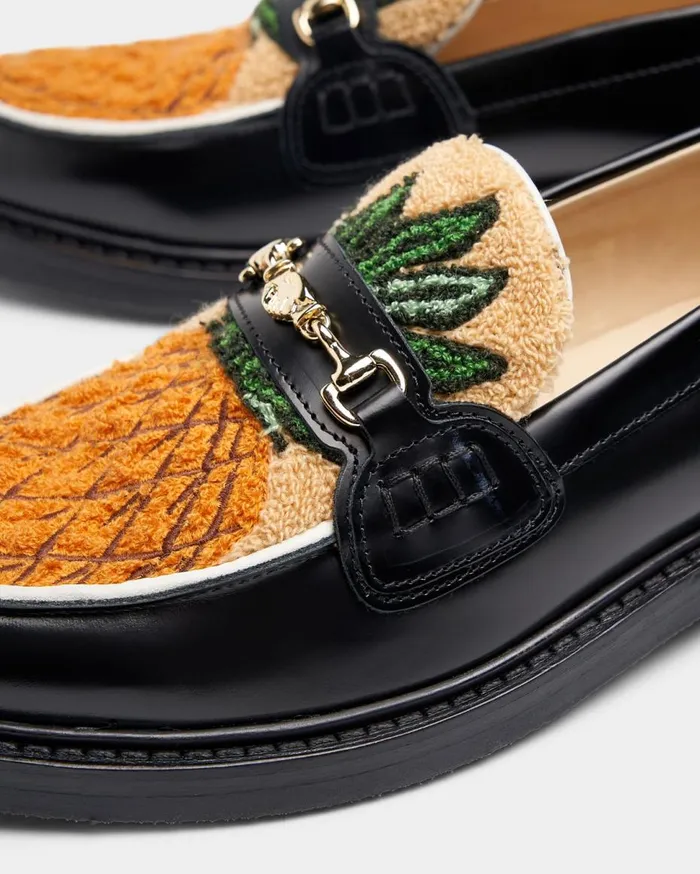 Loafer Ananas Black MenWomen Filling Pieces Loafers and Dress Shoes