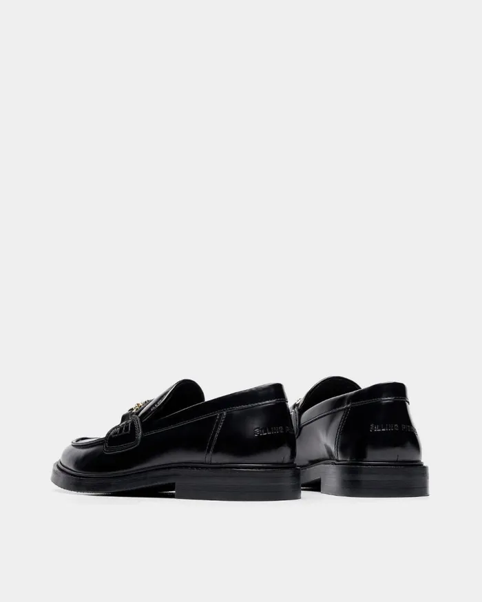 Loafer Polido All Black MenWomen Filling Pieces Loafers and Dress Shoes