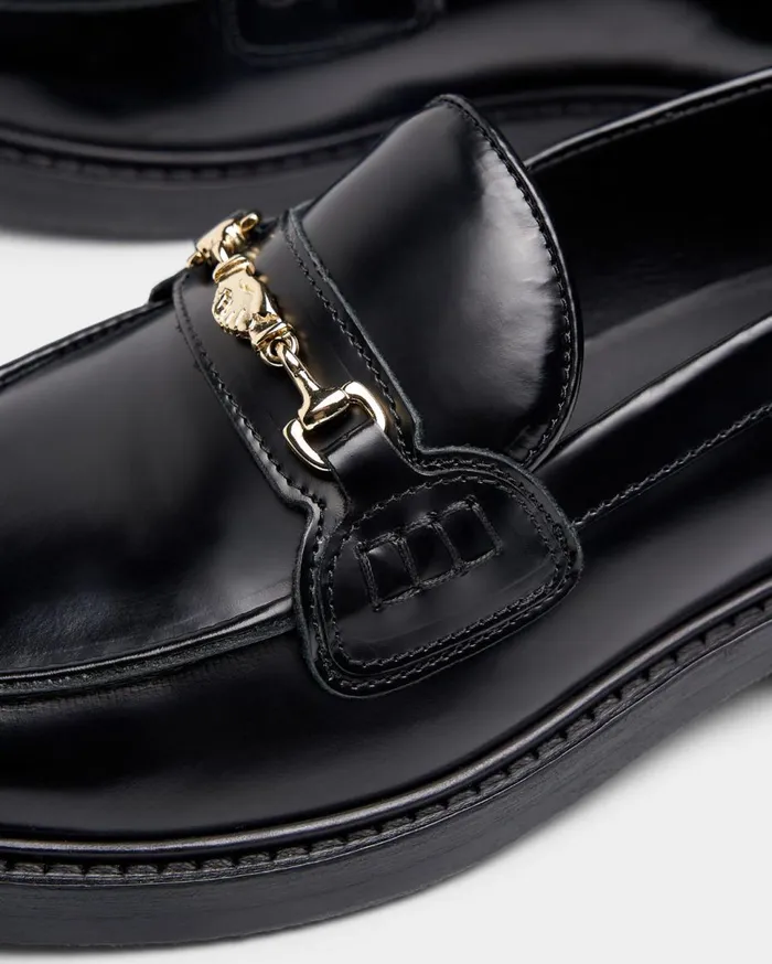 Loafer Polido All Black MenWomen Filling Pieces Loafers and Dress Shoes