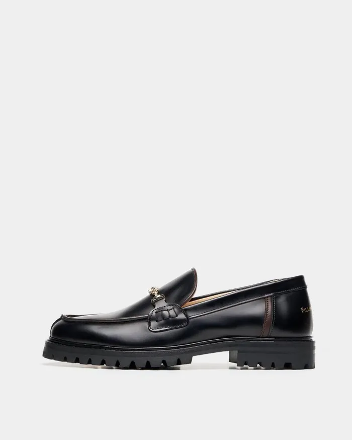 Loafer Polido Black MenWomen Filling Pieces Loafers and Dress Shoes