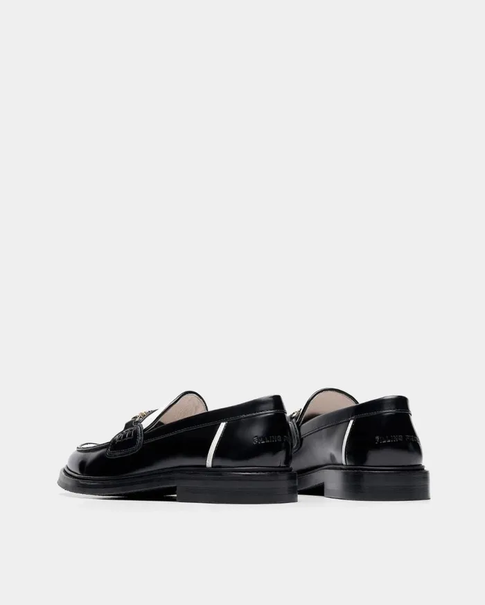 Loafer Polido White Black MenWomen Filling Pieces Loafers and Dress Shoes