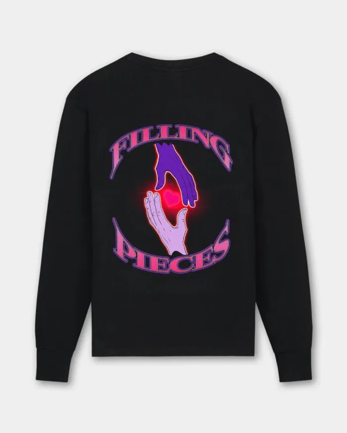 Longsleeve Loving Hands Black WomenMen Filling Pieces TShirts and Shirts