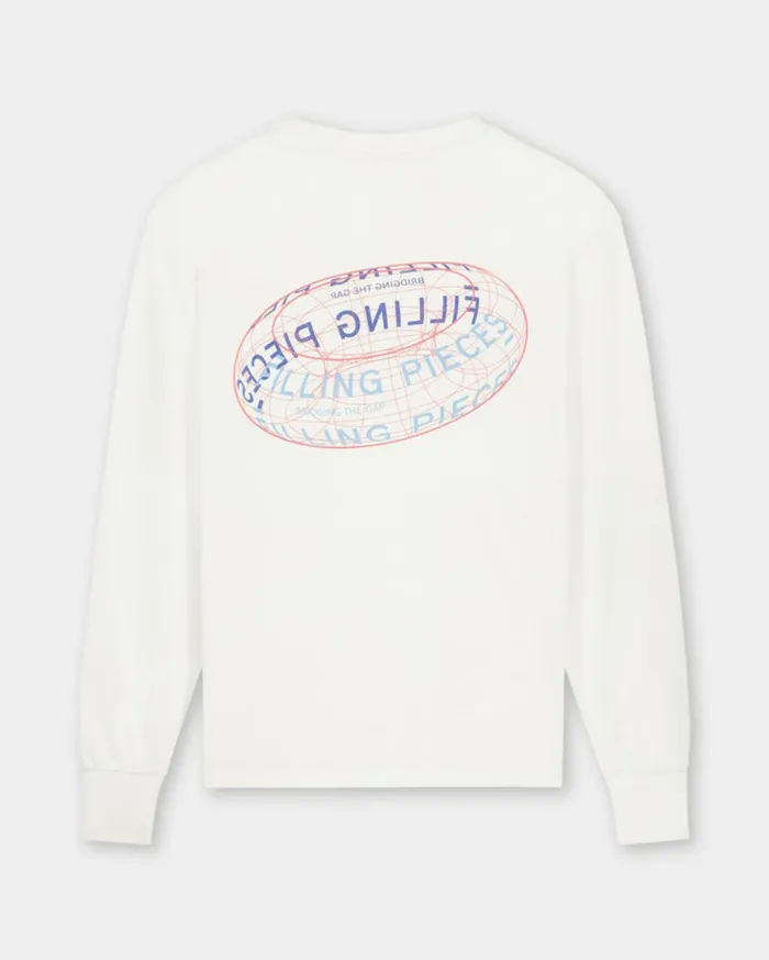 Longsleeve Torus White WomenMen Filling Pieces TShirts and Shirts
