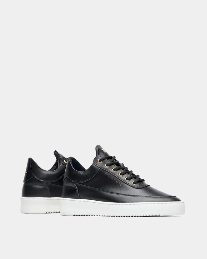 Low Eva Lane Nappa Black Women Filling Pieces Sneakers