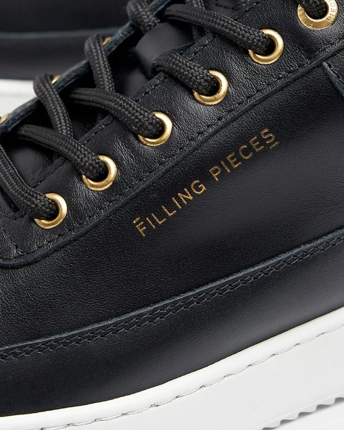 Low Eva Lane Nappa Black Women Filling Pieces Sneakers