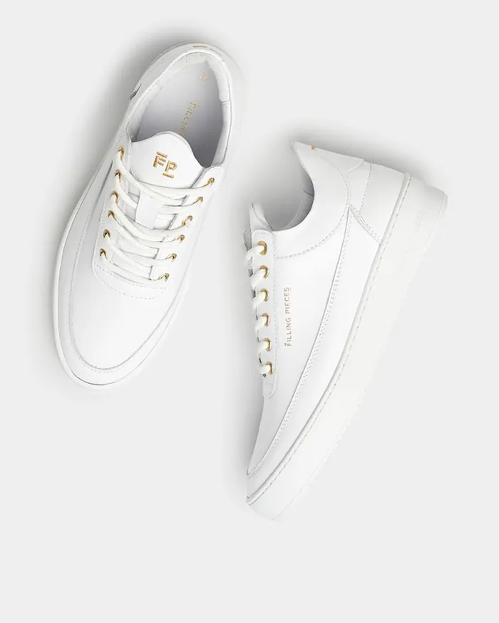 Low Eva Lane Nappa White Women Filling Pieces Sneakers
