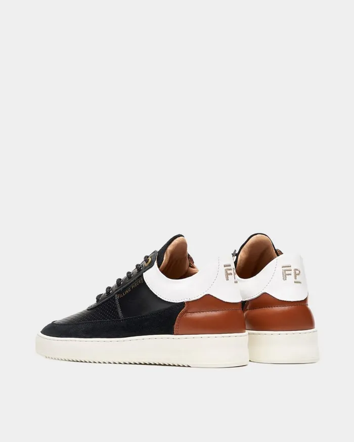 Low Eva Mix Black Women Filling Pieces Sneakers