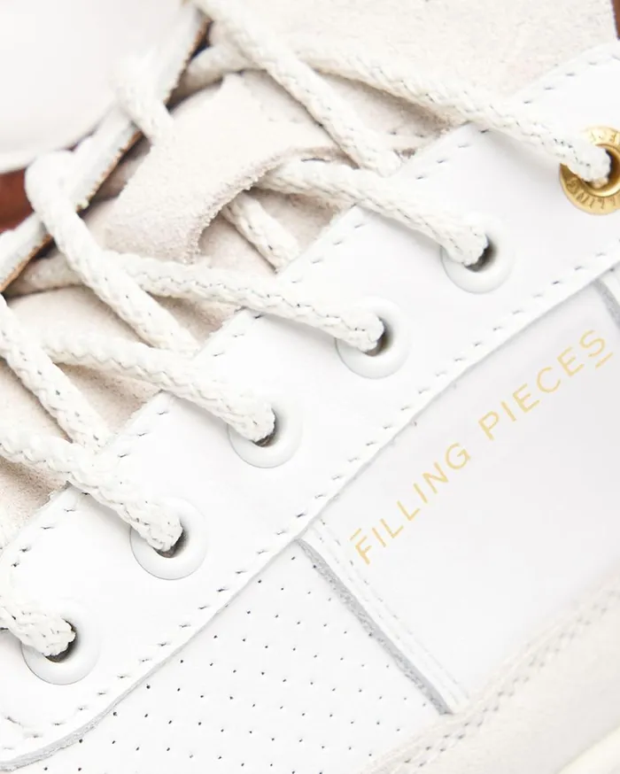 Low Eva Mix White Women Filling Pieces Sneakers