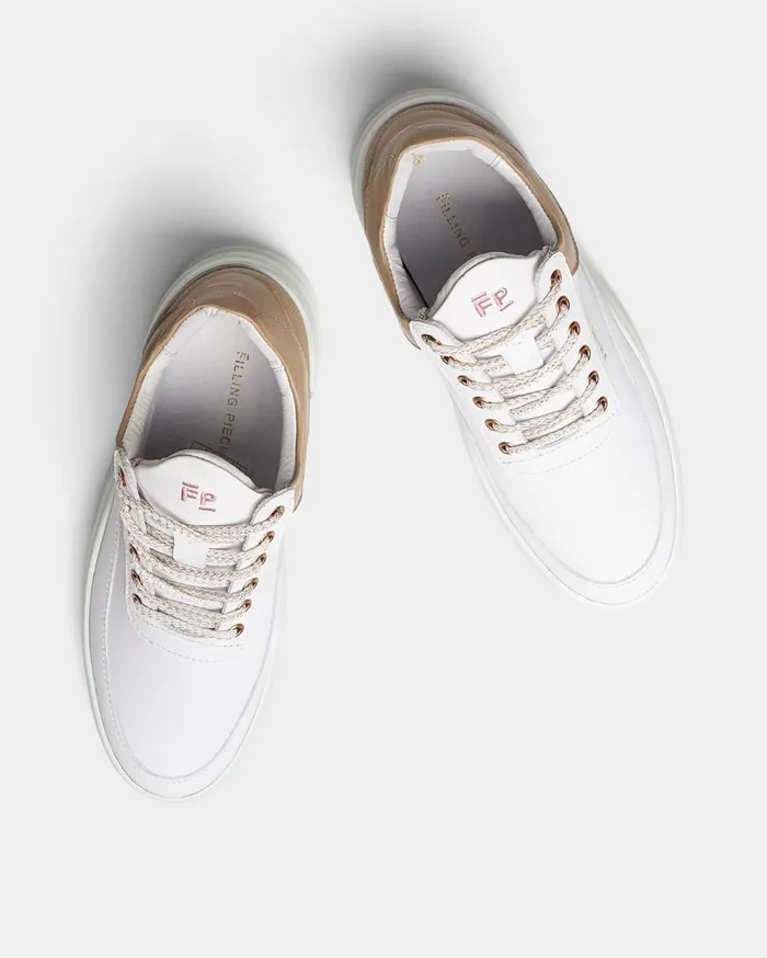 Low Eva Sky Nappa Grey Women Filling Pieces Sneakers