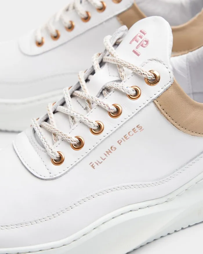 Low Eva Sky Nappa Grey Women Filling Pieces Sneakers