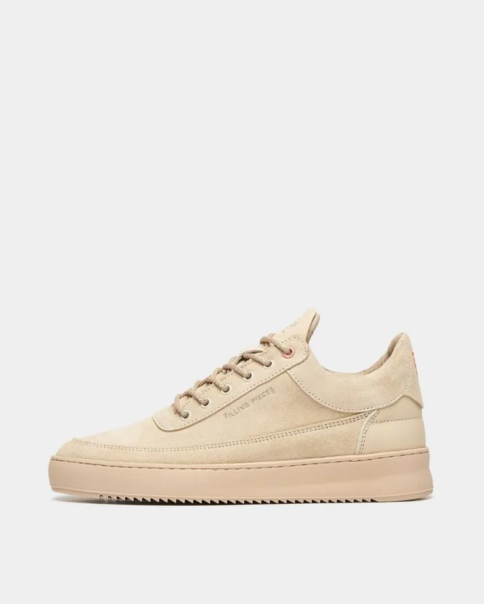 Low Eva Suede Beige Women Filling Pieces Sneakers