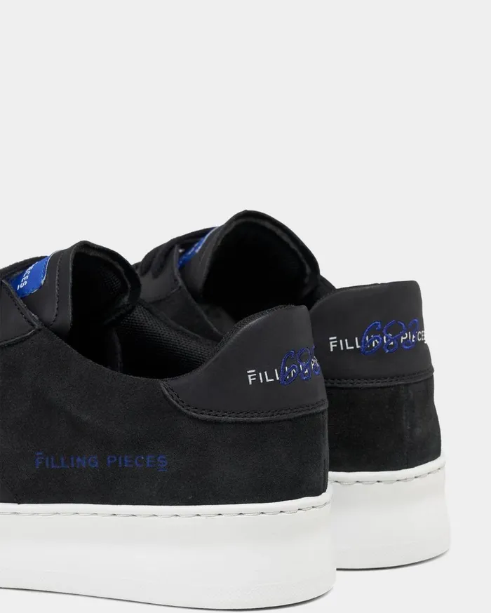 Low Plain Court 683 Organic Black MenWomen Filling Pieces Sneakers