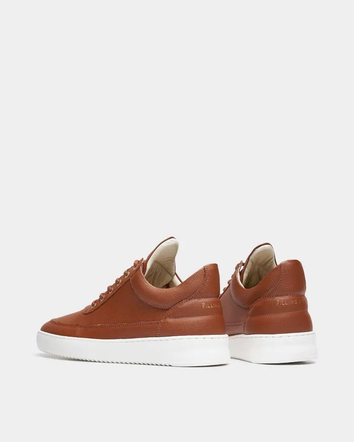 Low Top Crumbs Brown Men Filling Pieces Sneakers