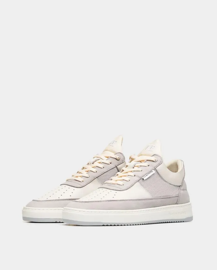 Low Top Game Light Grey MenWomen Filling Pieces Sneakers