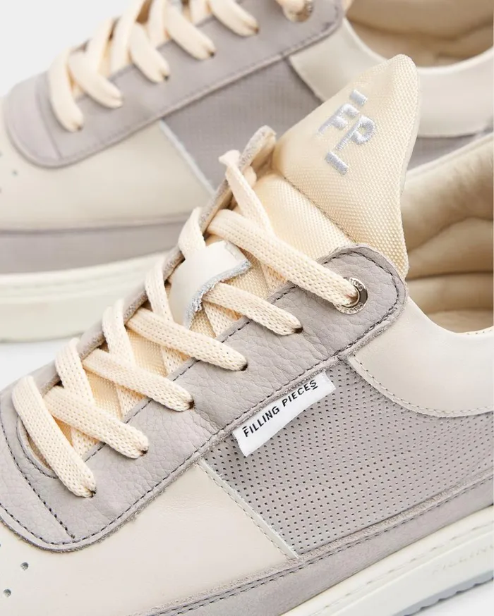 Low Top Game Light Grey MenWomen Filling Pieces Sneakers