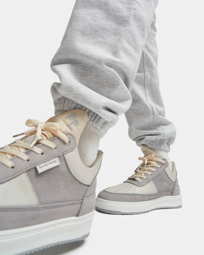 Low Top Game Light Grey MenWomen Filling Pieces Sneakers