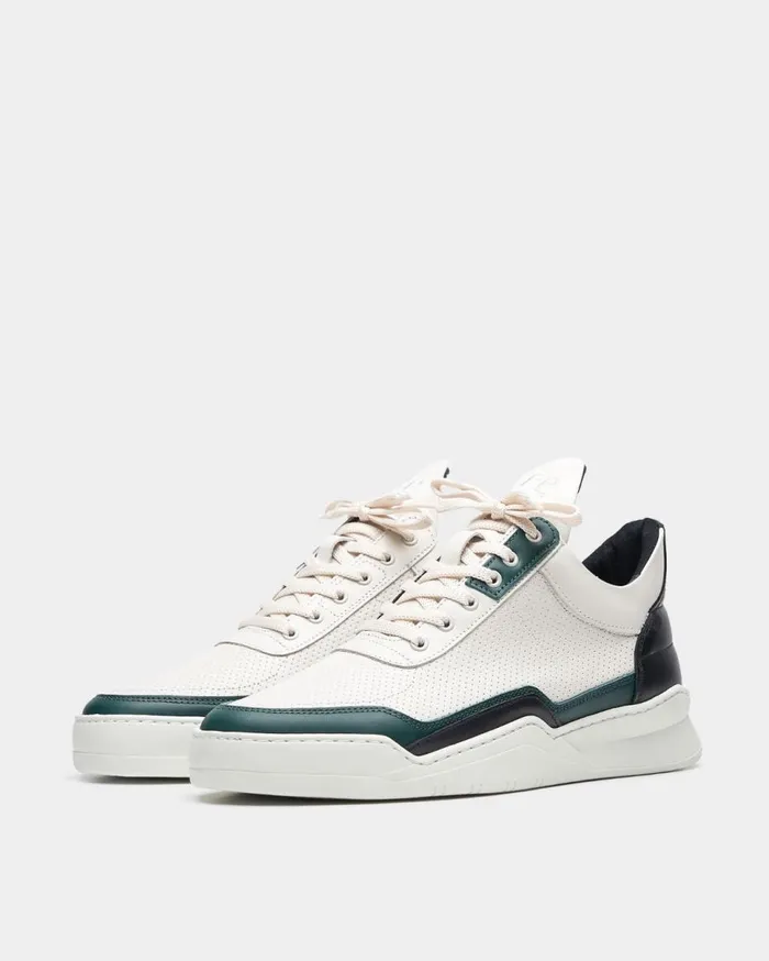 Low Top Ghost Decon Green Men Filling Pieces Sneakers