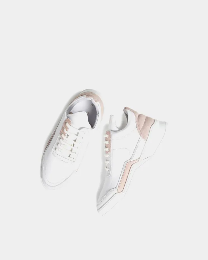 Low Top Ghost Decon White Women Filling Pieces Sneakers