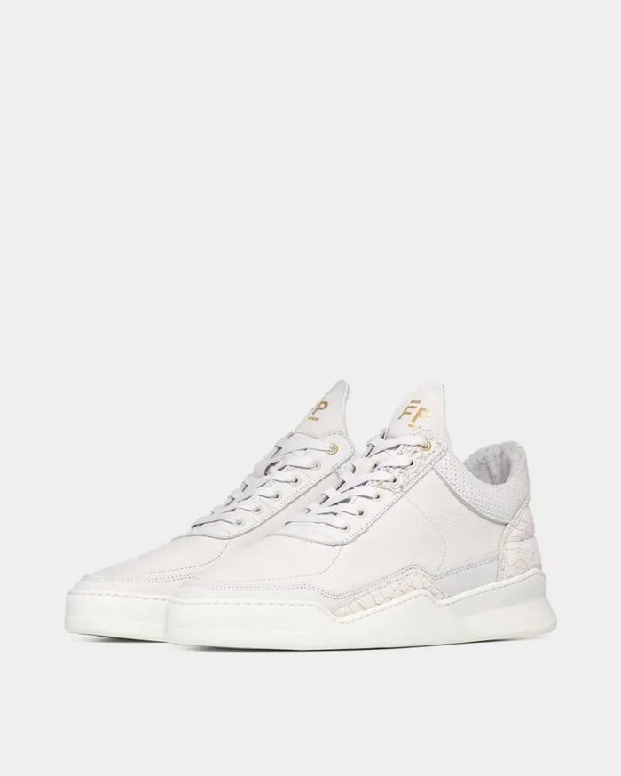 Low Top Ghost Decon White WomenMen Filling Pieces Sneakers