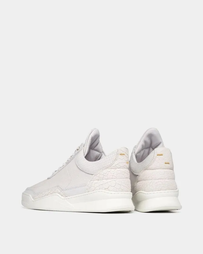Low Top Ghost Decon White WomenMen Filling Pieces Sneakers