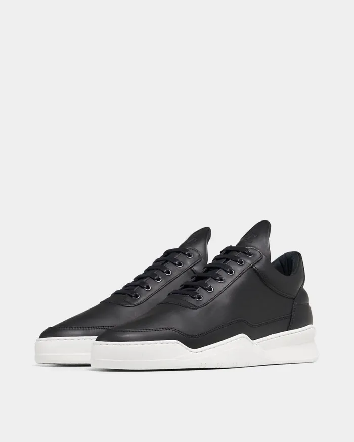 Low Top Ghost Matt Nappa Black MenWomen Filling Pieces Sneakers