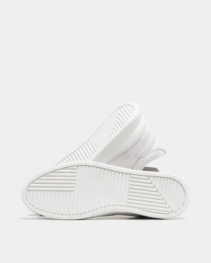 Low Top Ghost Nappa White WomenMen Filling Pieces Sneakers